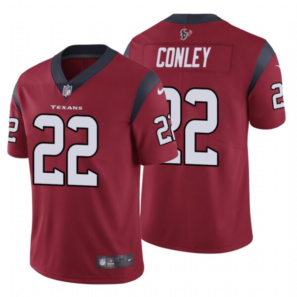 Nike Texans #22 Gareon Conley Men’s Red Vapor Untouchable Limited NFL Jersey