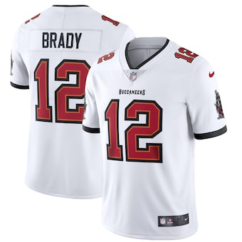 Men’s Tampa Bay Buccaneers #12 Tom Brady White 2020 NEW Vapor Untouchable Stitched NFL Nike Limited Jersey