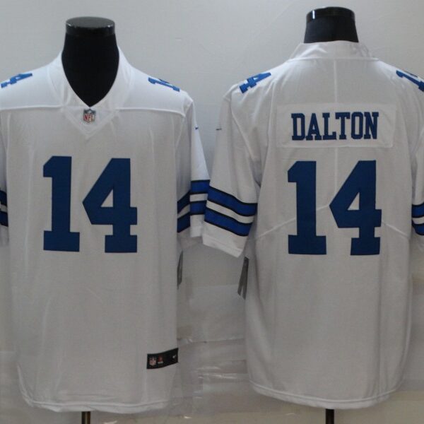 Men’s Dallas Cowboys #14 Andy Dalton White 2020 NEW Vapor Untouchable Stitched NFL Nike Limited Jersey