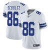 Men’s Dallas Cowboys #86 Dalton Schultz White Vapor Untouchable Limited Stitched NFL Jersey