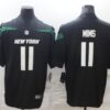 Nike Jets 11 Denzel Mims Black Vapor Untouchable Limited Jersey