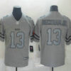 Men’s Cleveland Browns #13 Odell Beckham Jr 2019 Gray Gridiron Vapor Untouchable Stitched NFL Nike Limited Jersey