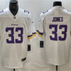 Men’s Minnesota Vikings #33 Aaron Jones White Vapor Untouchable Limited Stitched Jersey