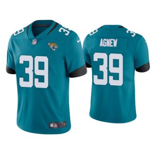 Men’s Teal Jacksonville Jaguars #39 Jamal Agnew 2021 Vapor Untouchable Limited Stitched