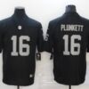 Men’s Las Vegas Raiders #16 Jim Plunkett Black 2017 Vapor Untouchable Stitched NFL Nike Limited Jersey
