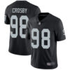 Men’s Oakland Raiders #98 Maxx Crosby Black Vapor Untouchable Limited Stitched
