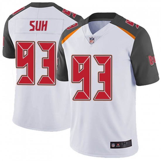 Nike Tampa Bay Buccaneers #93 Ndamukong Suh Men’s Limited Vapor Untouchable White Jersey