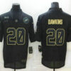Men’s Philadelphia Eagles #20 Brian Dawkins Black 2020 Salute To Service Stitched NFL Nike Limited Jersey