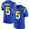 Men’s Los Angeles Rams #5 Jalen Ramsey Royal Vapor Untouchable Limited Stitched Jersey