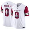 Men’s Washington Commanders #0 Marcus Mariota White 2023 F.U.S.E. Vapor Limited Football Stitched Jersey