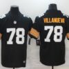Men’s Pittsburgh Steelers #78 Alejandro Villanueva Black 2017 Vapor Untouchable Stitched NFL Nike Throwback Limited Jersey