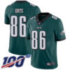 Nike Eagles #86 Zach Ertz Midnight Green Team Color Men’s Stitched NFL 100th Season Vapor Limited Jersey