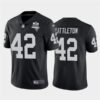 Nike Las Vegas Raiders 42 Cory Littleton Black 2020 Inaugural Season Vapor Untouchable Limited Jersey