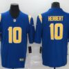 Men’s Los Angeles Chargers #10 Justin Herbert Royal Blue 2020 NEW Color Rush Stitched NFL Nike Limited Jersey