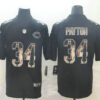 Men’s Chicago Bears #34 Walter Payton Black Statue Of Liberty Stitched NFL Nike Limited Jersey