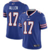 Men’s Nike Bills #17 Josh Allen Royal Blue Team Color Stitched NFL Vapor Untouchable Limited Jersey