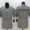 Men’s Dallas Cowboys #55 Leighton Vander Esch 2019 Gray Gridiron Vapor Untouchable Stitched NFL Nike Limited Jersey