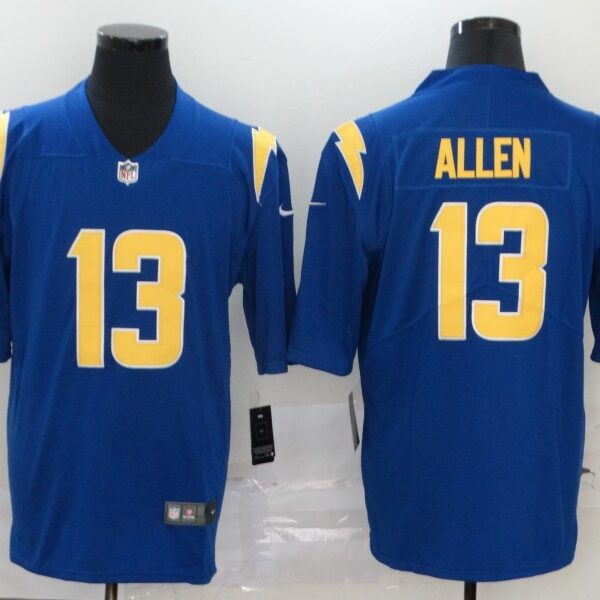 Men’s Los Angeles Chargers #13 Keenan Allen Royal Blue 2020 NEW Color Rush Stitched NFL Nike Limited Jersey