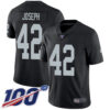 Nike Raiders #42 Karl Joseph Black Team Color Men’s Stitched NFL 100th Season Vapor Limited Jersey