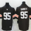 Men’s Cleveland Browns #95 Myles Garrett Brown 2020 NEW Vapor Untouchable Stitched NFL Nike Limited Jersey