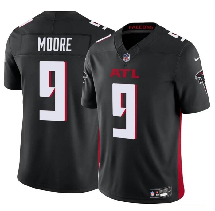 Men’s Atlanta Falcons #9 Rondale Moore Black 2023 F.U.S.E Vapor Untouchable Limited Football Stitched Jersey