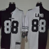 Men’s Dallas Cowboys #88 CeeDee Lamb Black White Peaceful Coexisting 2020 Vapor Untouchable Stitched NFL Nike Limited Jersey