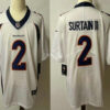 Men’s Denver Broncos #2 Patrick Surtain II White 2021 Vapor Untouchable Stitched NFL Nike Limited Jersey