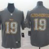 Nike Steelers 19 JuJu Smith Schuster Gray Camo Vapor Untouchable Limited Jersey