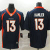 Men’s Denver Broncos #13 KJ Hamler Navy Blue 2020 Vapor Untouchable Stitched NFL Nike Limited Jersey