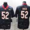 Men’s Los Angeles Chargers #52 Khalil Mack Camo Limited Stitched Jersey