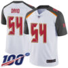 Nike Buccaneers #54 Lavonte David White Men’s Stitched NFL 100th Season Vapor Limited Jersey