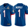 Men’s Arizona Cardinals #1 Kyler Murray Blue 2022 Pro Bowl Vapor Untouchable Stitched Limited Jersey