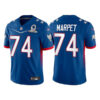 Men’s Tampa Bay Buccaneers #74 Ali Marpet 2022 NFC Royal Pro Bowl Stitched Jersey