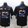 Men’s Los Angeles Chargers #52 Khalil Mack Black Crucial Catch Limited Stitched Jersey