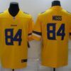 Men’s Minnesota Vikings #84 Randy Moss Gold Inverted Legend Stitched NFL Nike Limited Jersey