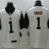 Men’s Cincinnati Bengals #1 JaMarr Chase White 2016 Color Rush Stitched NFL Nike Limited Jersey