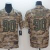 Men’s Dallas Cowboys #90 Demarcus Lawrence Nike Camo Salute to Service Stitched NFL Limited Jersey