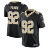 Men’s New Orleans Saints #92 Chase Young Black Vapor Limited Football Stitched Jersey