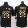 Men’s San Francisco 49ers #85 George Kittle Jesus Faith Black Vapor Untouchable Stitched NFL Nike Limited Jersey