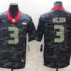 Men’s Denver Broncos #3 Russell Wilson Camo Limited Stitched Jersey