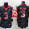 Men’s Denver Broncos #3 Russell Wilson USA Camo 2020 Salute To Service Stitched NFL Nike Limited Jersey