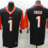 Men’s Cincinnati Bengals #1 JaMarr Chase Black 2020 Vapor Untouchable Stitched NFL Nike Limited Jersey