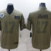 Men’s Las Vegas Raiders #17 Davante Adams Camo Salute To Service Limited Stitched Jersey