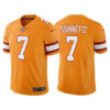 Men’s Tampa Bay Buccaneers #7 Leonard Fournette Golden Vapor Untouchable Limited Stitched Jersey