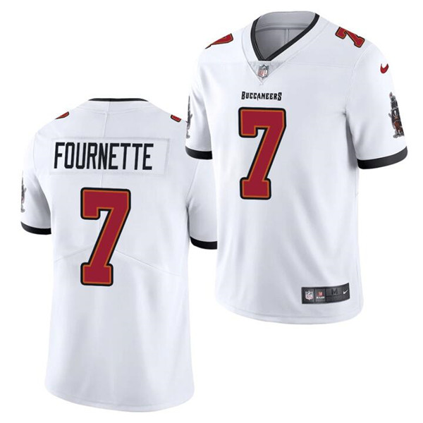 Men’s Tampa Bay Buccaneers #7 Leonard Fournette White Vapor Untouchable Limited Stitched Jersey