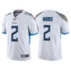 Men’s Tennessee Titans #2 Robert Woods White Vapor Untouchable Stitched Jersey