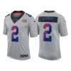 Men’s Los Angeles Rams #2 Robert Woods 2022 Grey Super Bowl LVI Limited Stitched Jersey