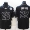 Men’s Las Vegas Raiders #28 Josh Jacobs Black Shadow 2021 Vapor Untouchable Stitched Nike Limited Jersey