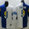 Men’s Los Angeles Rams #9 Matthew Stafford Blue White Two Tone 2021 Vapor Untouchable Stitched Nike Limited Jersey