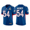 Men’s Seattle Seahawks #54 Bobby Wagner 2022 Royal NFC Pro Bowl Stitched Jersey